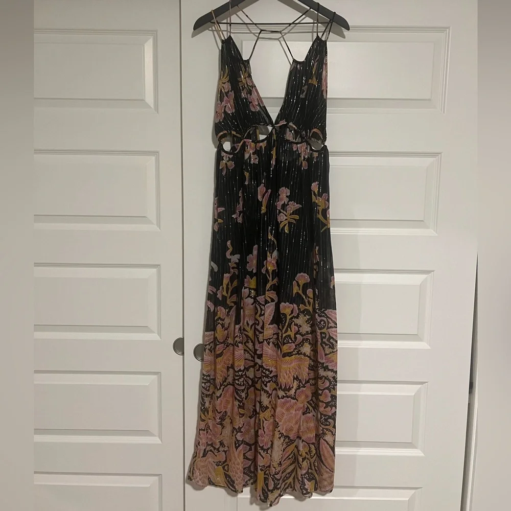 Anthropologie Cutout Maxi Dress - Picture 3 of 8